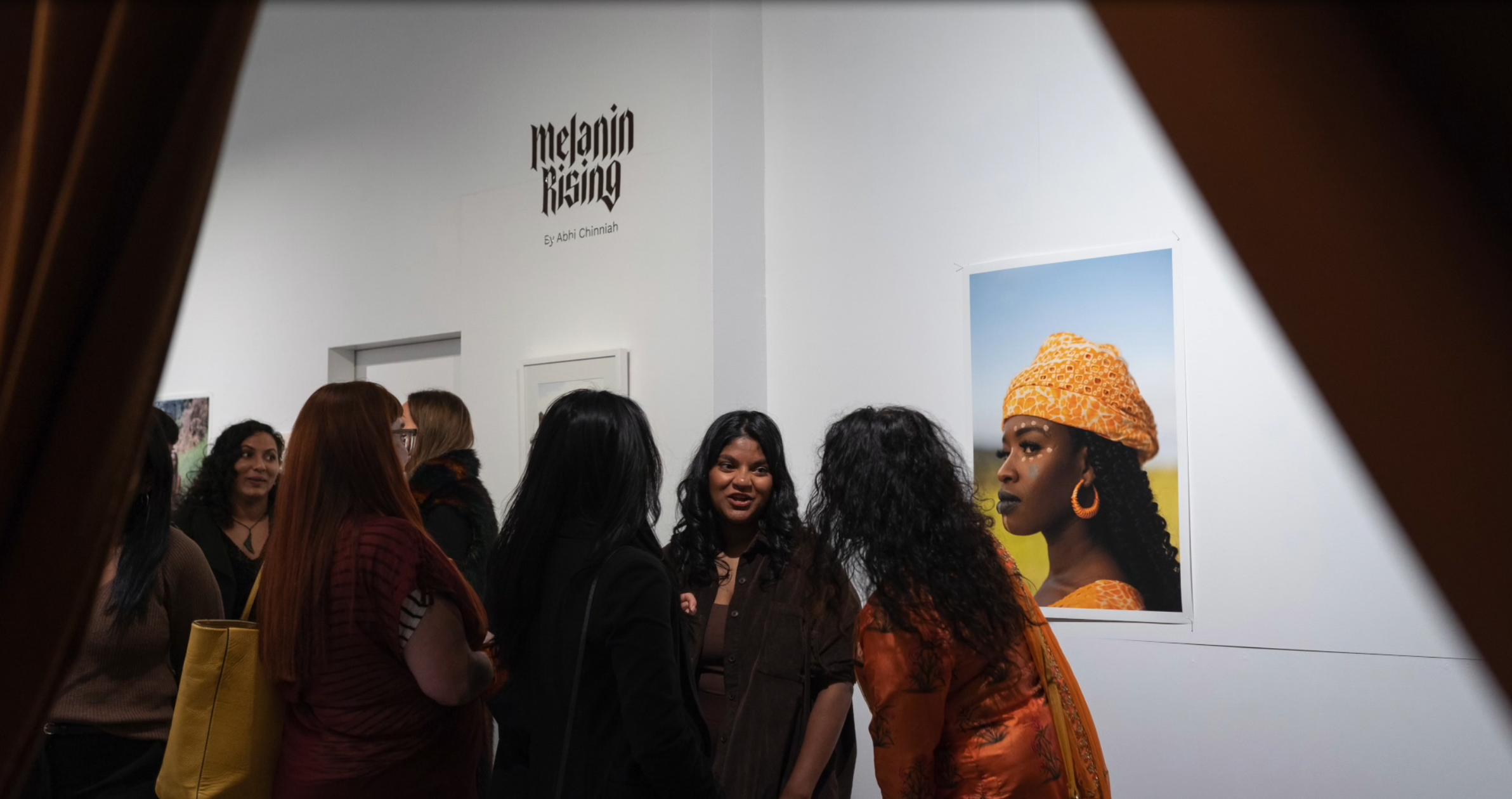 Melanin Rising exhibition by Abhi Chinniah