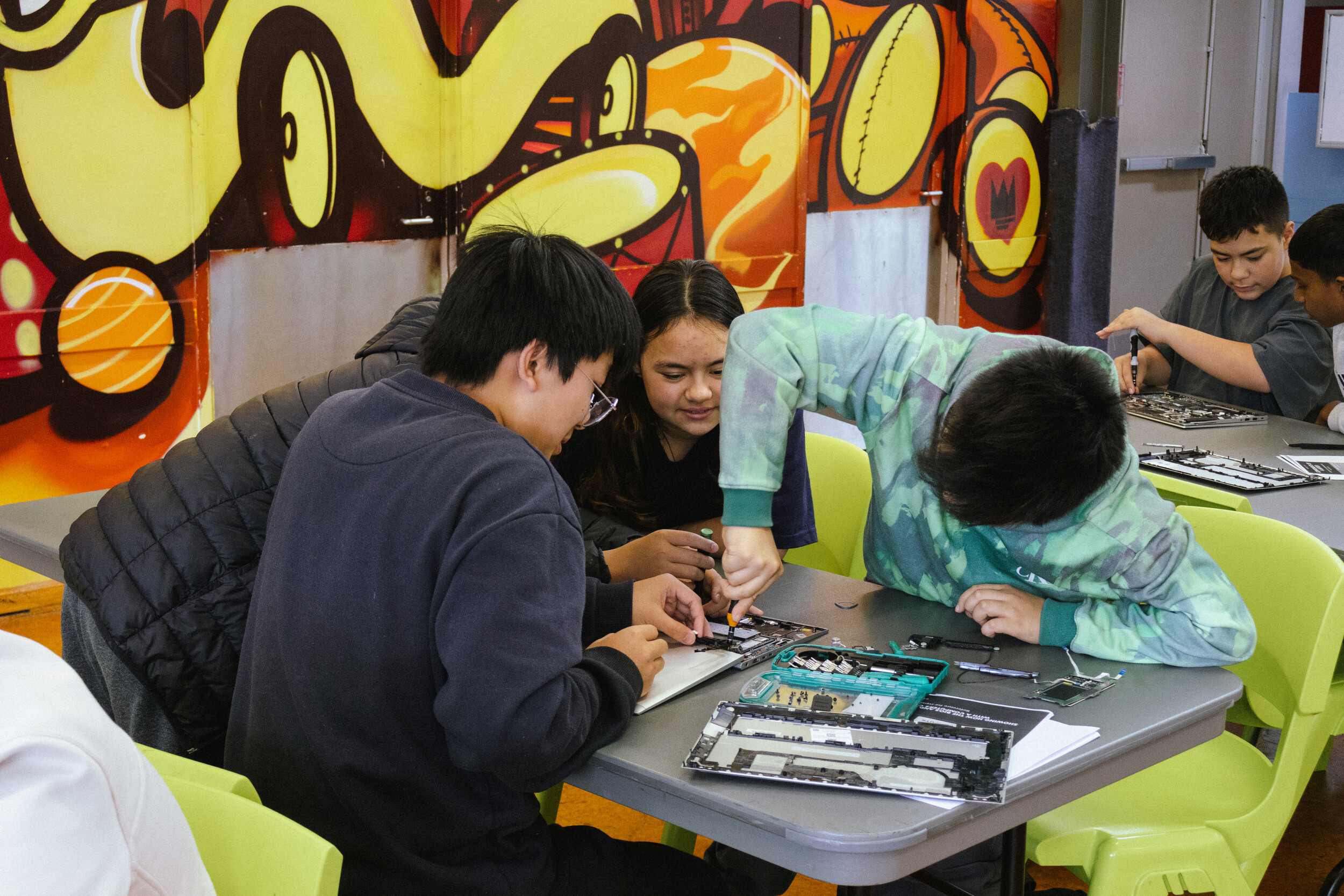 Refurbished laptops as a tool for change