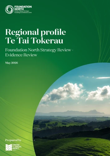 Regional profile Te Tai Tokerau