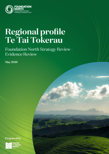 Regional profile Te Tai Tokerau