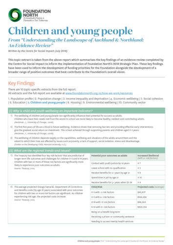 Topic - Children and young people